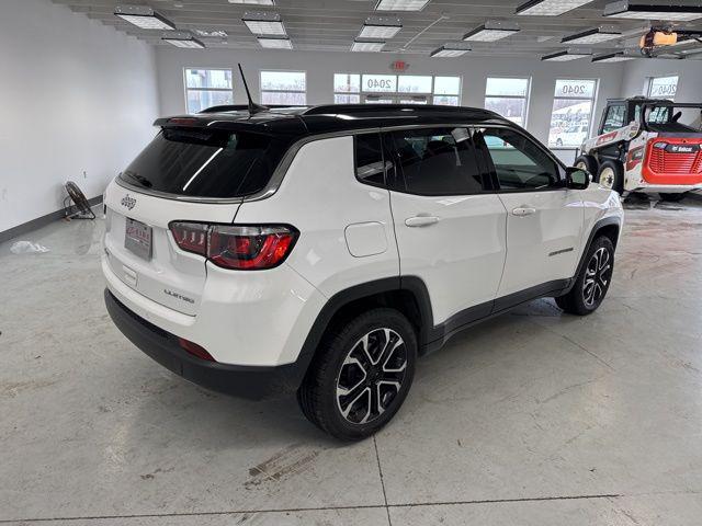 used 2023 Jeep Compass car, priced at $21,500