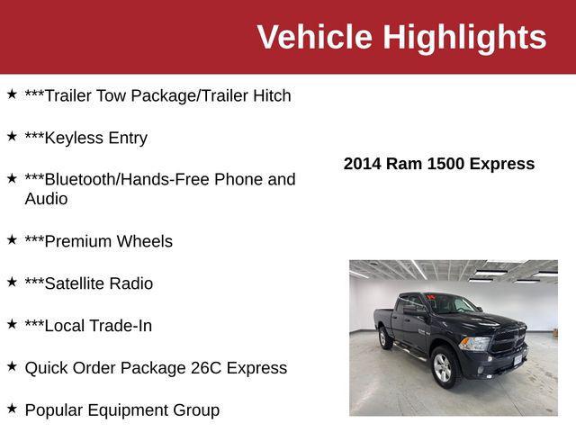 used 2014 Ram 1500 car, priced at $5,350