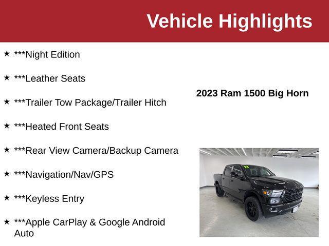 used 2023 Ram 1500 car, priced at $39,350