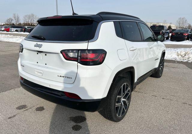 used 2024 Jeep Compass car, priced at $25,500