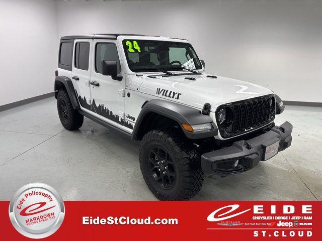 used 2024 Jeep Wrangler car, priced at $38,000