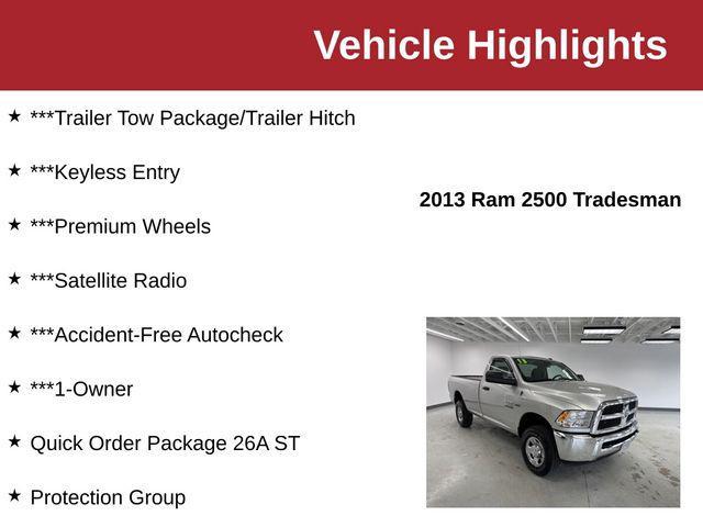used 2013 Ram 2500 car, priced at $24,350