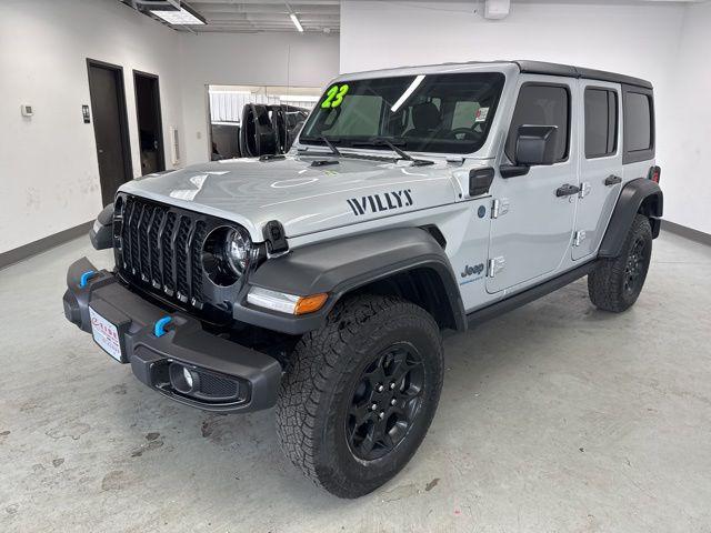 used 2023 Jeep Wrangler 4xe car, priced at $26,350