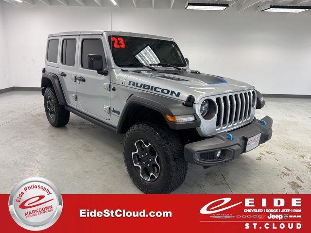 used 2023 Jeep Wrangler 4xe car, priced at $29,350