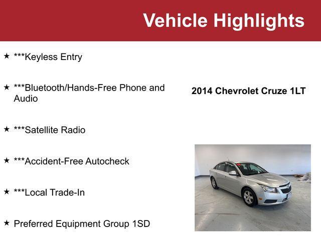 used 2014 Chevrolet Cruze car, priced at $5,500