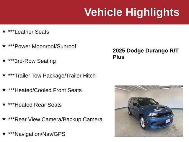 used 2025 Dodge Durango car, priced at $41,850