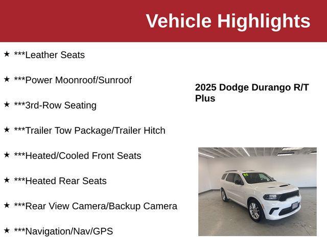 used 2025 Dodge Durango car, priced at $40,350