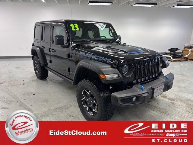 used 2023 Jeep Wrangler 4xe car, priced at $29,500
