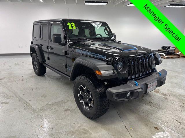 used 2023 Jeep Wrangler 4xe car, priced at $28,500