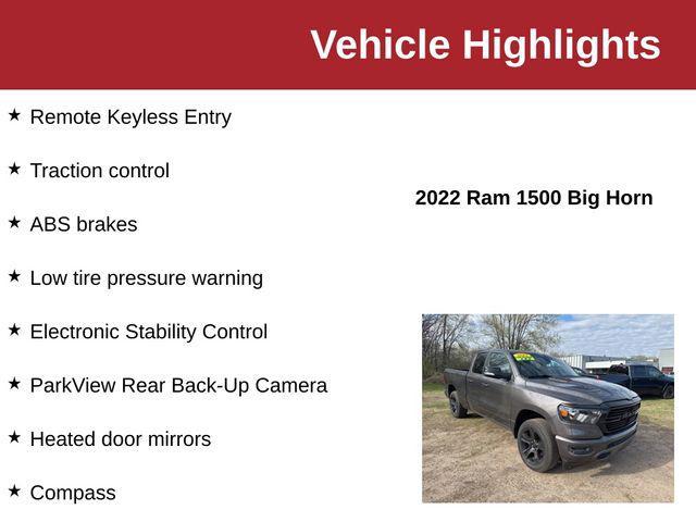 used 2022 Ram 1500 car, priced at $32,350
