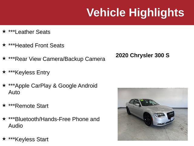 used 2020 Chrysler 300 car, priced at $20,350
