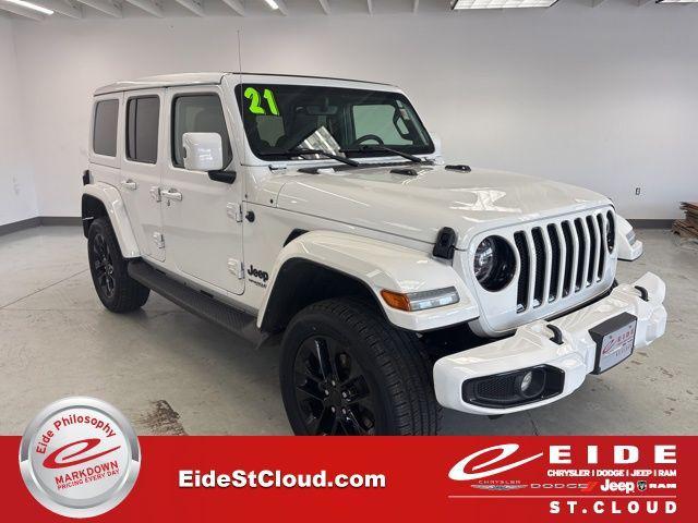 used 2021 Jeep Wrangler Unlimited car, priced at $29,500