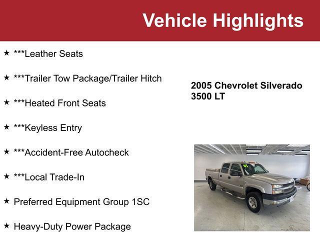 used 2005 Chevrolet Silverado 3500 car, priced at $8,500