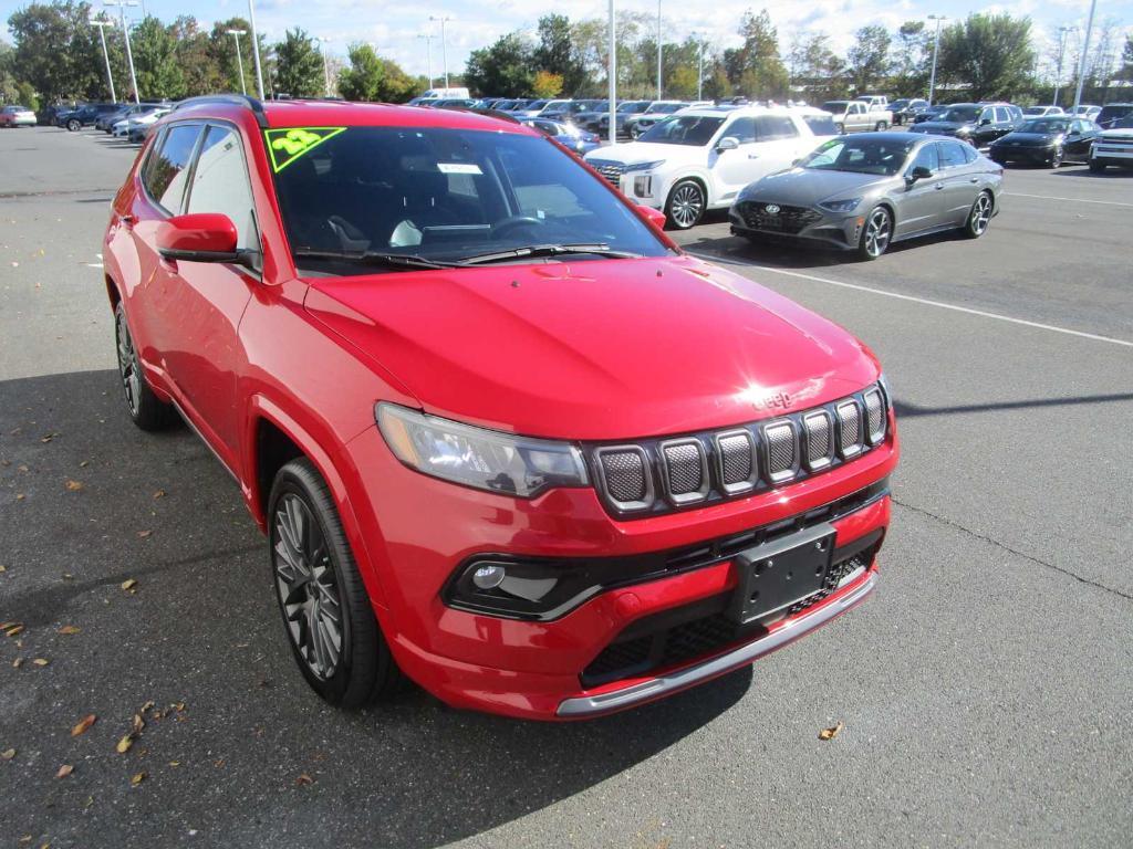 used 2022 Jeep Compass car, priced at $23,879