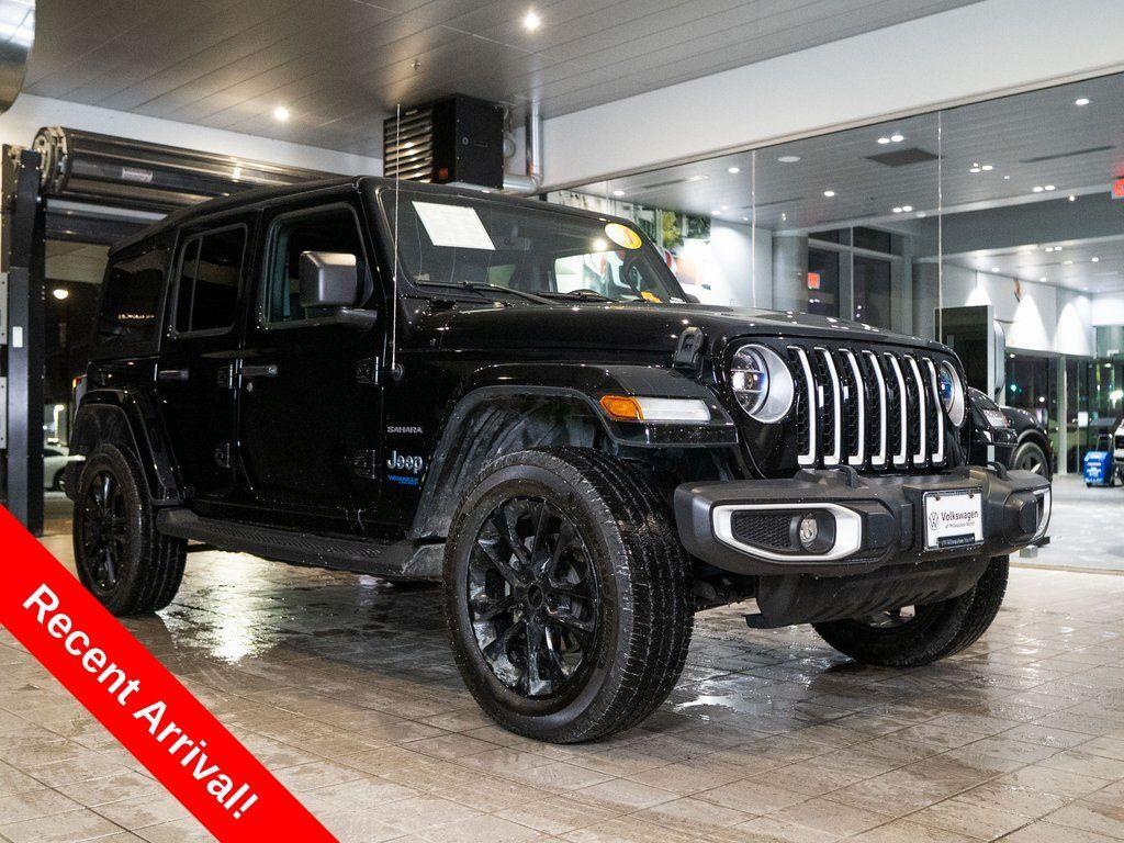used 2021 Jeep Wrangler Unlimited 4xe car, priced at $27,992