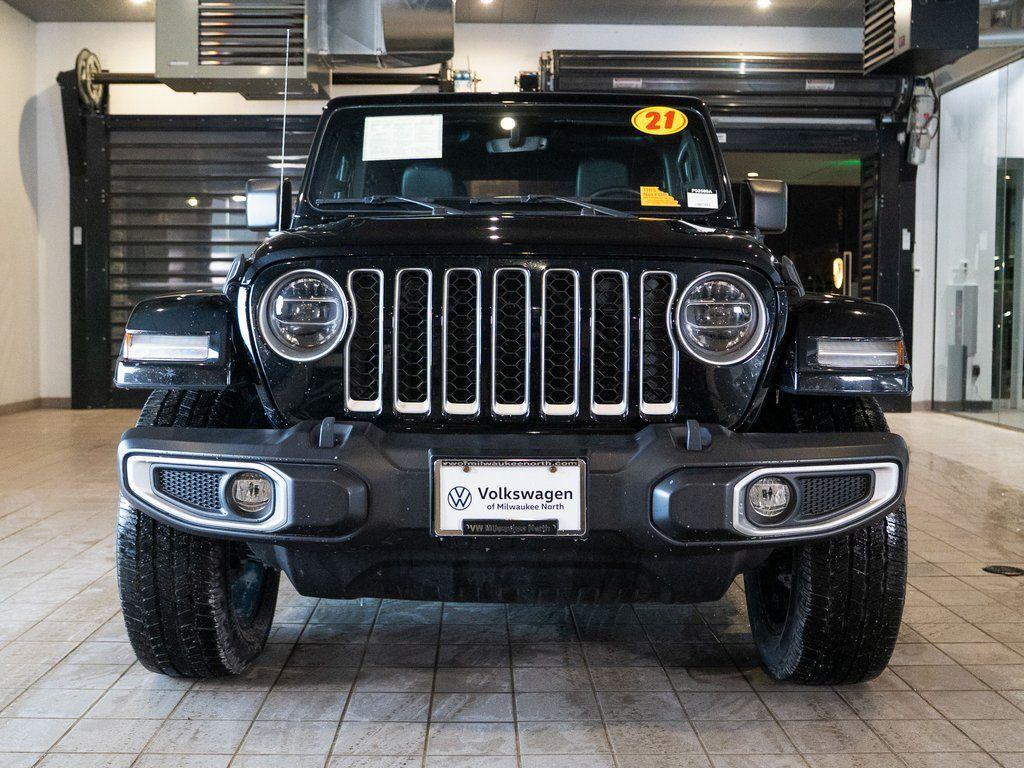 used 2021 Jeep Wrangler Unlimited 4xe car, priced at $27,992