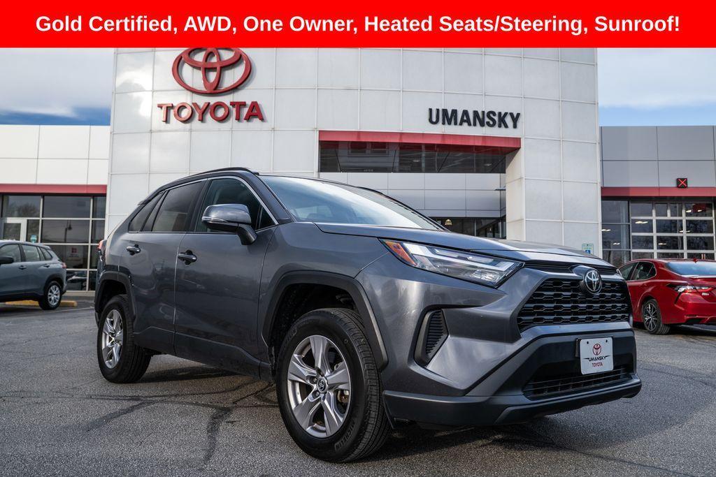 used 2022 Toyota RAV4 car, priced at $29,265