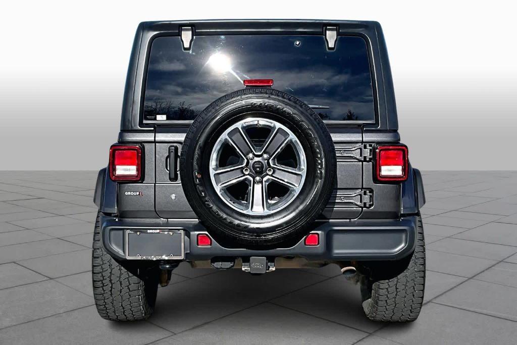 used 2019 Jeep Wrangler Unlimited car, priced at $18,140