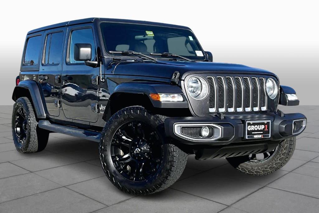 used 2019 Jeep Wrangler Unlimited car, priced at $18,140