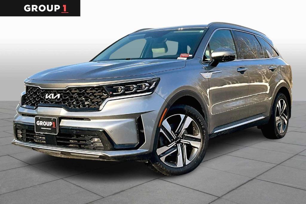 used 2022 Kia Sorento Plug-In Hybrid car, priced at $24,695