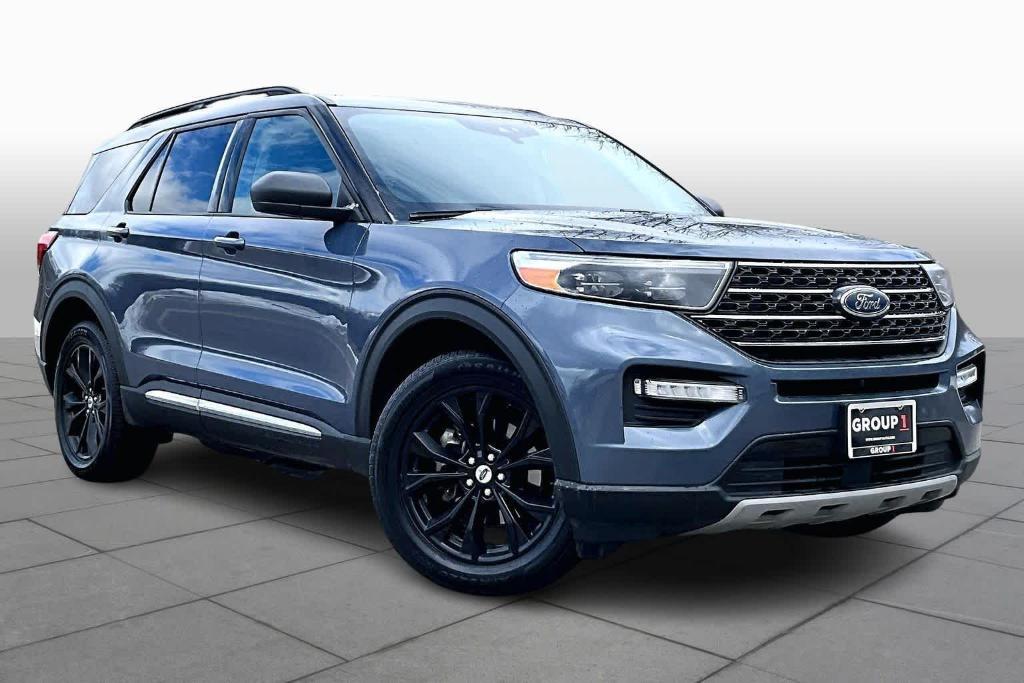 used 2021 Ford Explorer car, priced at $17,449