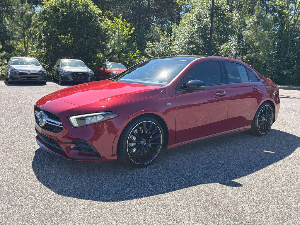 used 2021 Mercedes-Benz AMG A 35 car, priced at $30,998