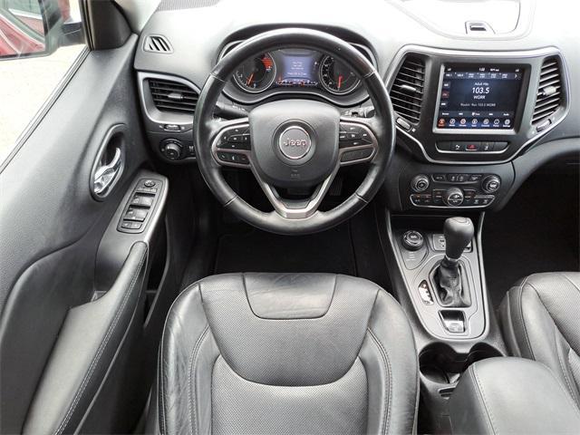 used 2021 Jeep Cherokee car, priced at $14,889