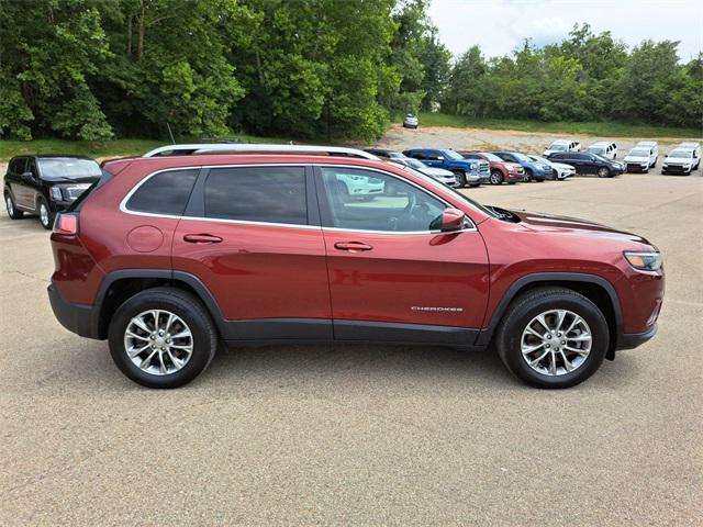used 2021 Jeep Cherokee car, priced at $14,889