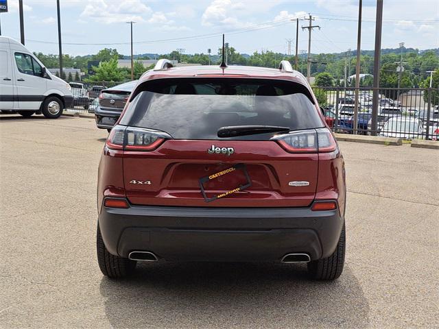 used 2021 Jeep Cherokee car, priced at $14,889
