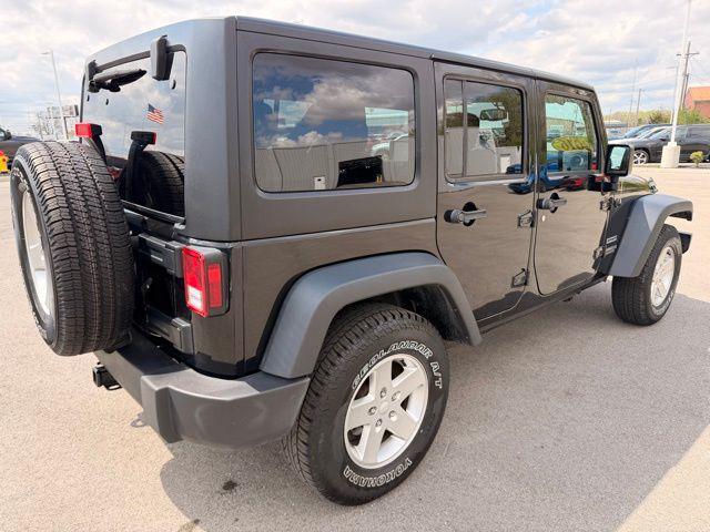 used 2016 Jeep Wrangler Unlimited car, priced at $18,549