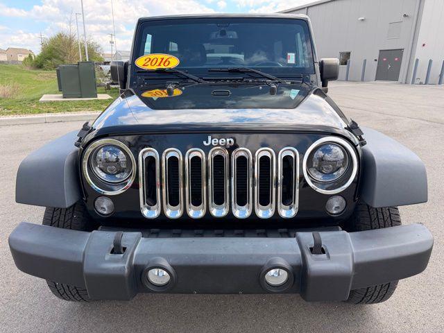 used 2016 Jeep Wrangler Unlimited car, priced at $18,549