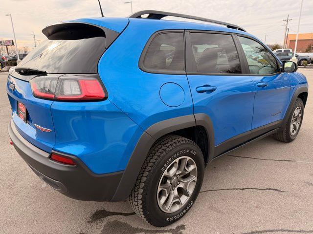 used 2022 Jeep Cherokee car, priced at $23,500
