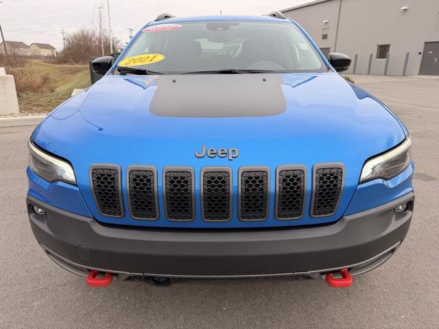 used 2022 Jeep Cherokee car, priced at $23,500