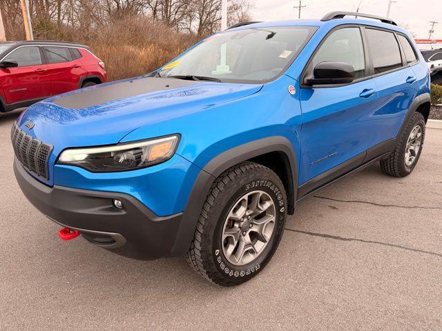 used 2022 Jeep Cherokee car, priced at $23,500