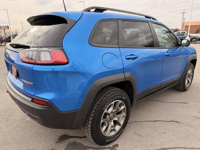 used 2022 Jeep Cherokee car, priced at $23,500