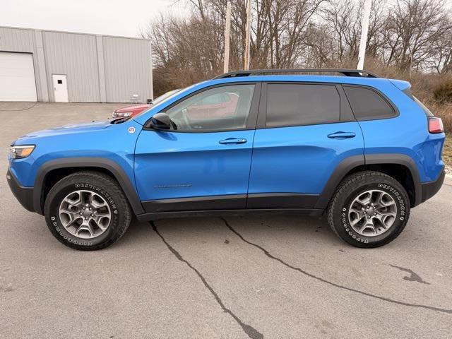 used 2022 Jeep Cherokee car, priced at $23,500