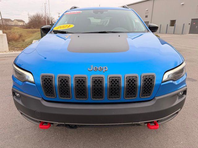 used 2022 Jeep Cherokee car, priced at $23,500
