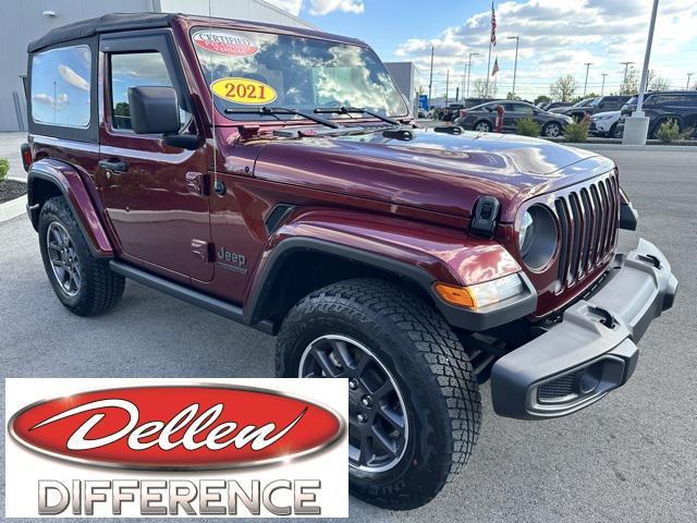 used 2021 Jeep Wrangler car, priced at $29,000