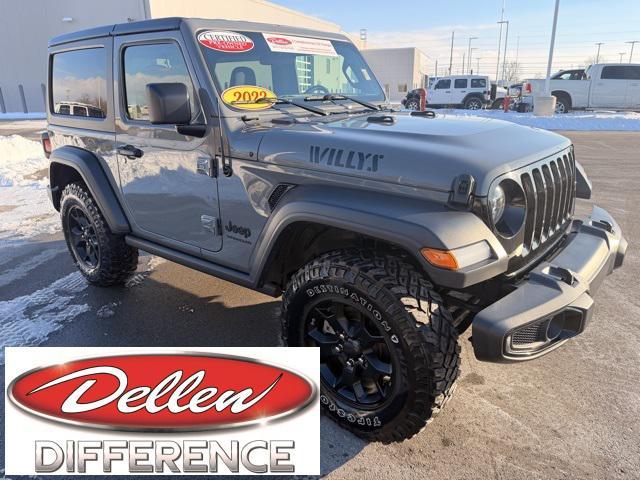 used 2022 Jeep Wrangler car, priced at $27,500