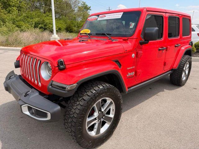 used 2022 Jeep Wrangler Unlimited car, priced at $33,049