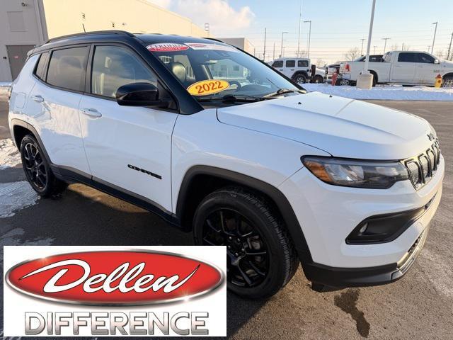 used 2022 Jeep Compass car, priced at $20,500