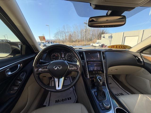used 2018 INFINITI Q50 car, priced at $14,000