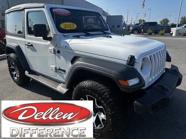 used 2023 Jeep Wrangler car, priced at $26,500