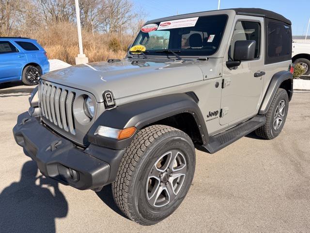 used 2023 Jeep Wrangler car, priced at $26,500