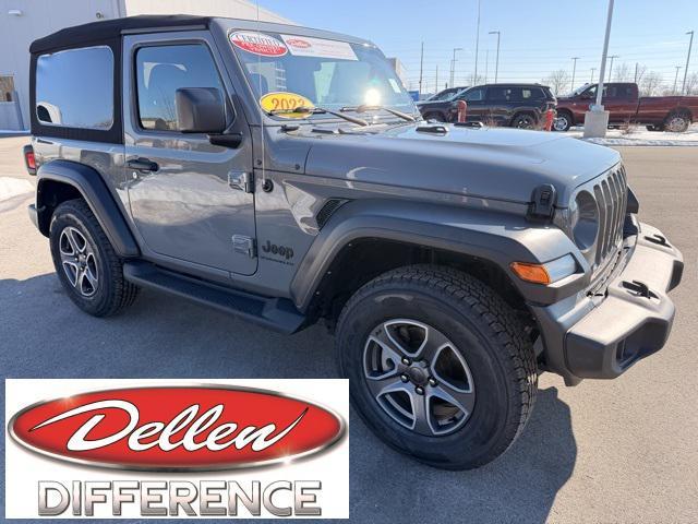 used 2023 Jeep Wrangler car, priced at $26,500