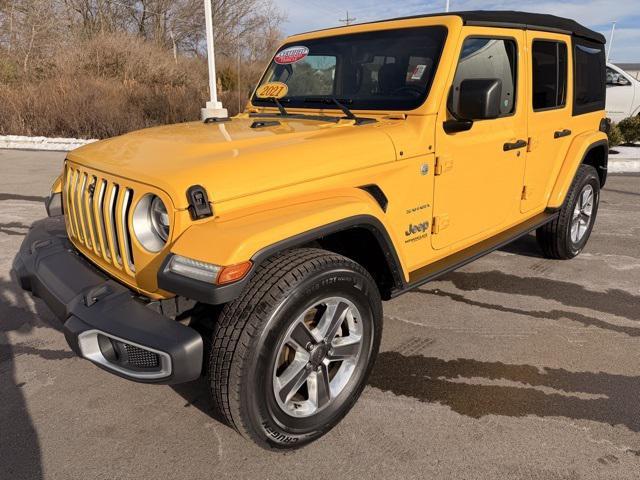 used 2021 Jeep Wrangler Unlimited car, priced at $32,000