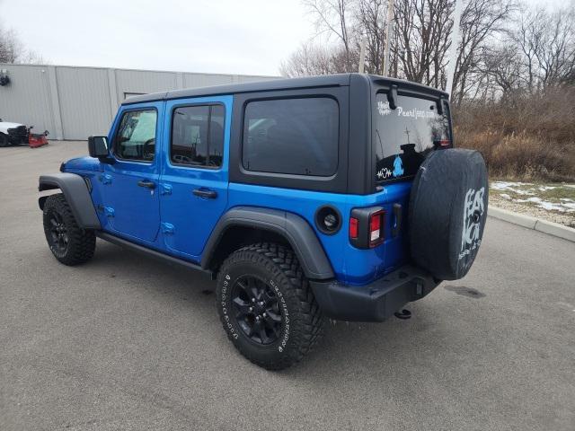 used 2023 Jeep Wrangler car, priced at $34,000
