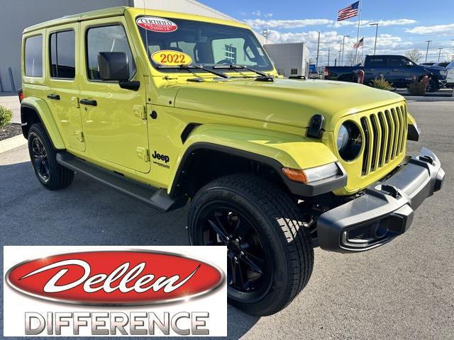 used 2022 Jeep Wrangler Unlimited car, priced at $33,000