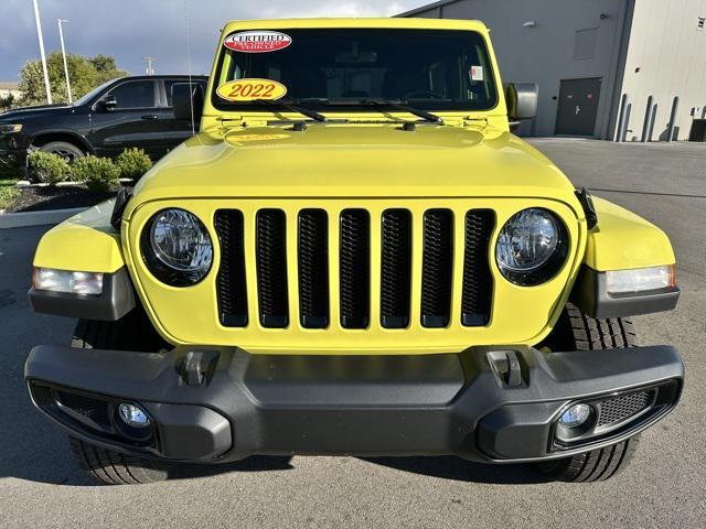 used 2022 Jeep Wrangler Unlimited car, priced at $33,000