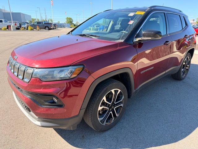 used 2022 Jeep Compass car, priced at $22,500